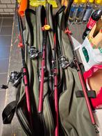 4x shimano aernos forelhengels shimano sienna 1000 molens, Ophalen, Zo goed als nieuw, Werphengel