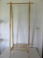 Leuke houten kledingrek 148 cm hoog 75 cm breed, Ophalen of Verzenden, Zo goed als nieuw