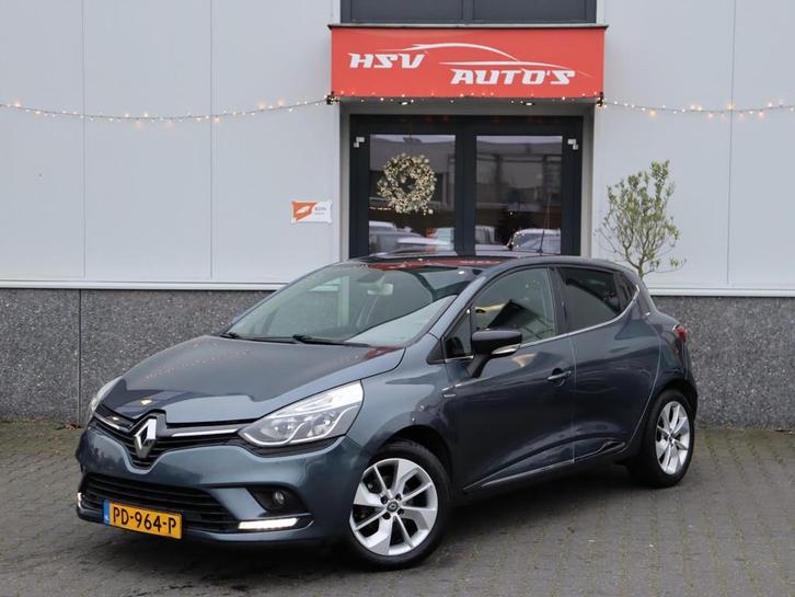 Renault Clio 0.9 TCe Limited navi LM 4-deurs org NL, Auto's, Renault, Bedrijf, Te koop, Clio, ABS, Airbags, Airconditioning, Bluetooth