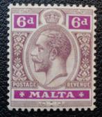 Z355      MALTA     Mi.61*    Koning George V, Postzegels en Munten, Ophalen of Verzenden, Buitenland