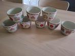 Servies Burendag van Douwe Egberts, Huis en Inrichting, Keuken | Servies, Ophalen, Keramiek, Zo goed als nieuw, Kom(men)