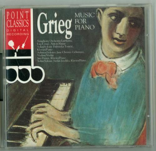 Grieg - Music for piano, Cd's en Dvd's, Cd's | Klassiek, Zo goed als nieuw, Kamermuziek, Romantiek, Ophalen of Verzenden