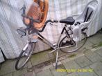 Gazelle fiets met een voor en achterop zitje, Fietsen en Brommers, Fietsen | Dames | Damesfietsen, Ophalen, Gebruikt, Versnellingen
