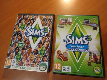 Sims 3 + accessoires en uitbreidingen beschikbaar voor biedingen