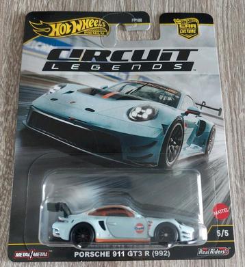 Hot Wheels Premium Porsche 911 GT3 R (992) (Circuit Legends) beschikbaar voor biedingen