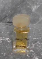 Volle parfum mini Carven Ma griffe 1, Verzamelen, Ophalen of Verzenden, Zo goed als nieuw, Miniatuur, Gevuld