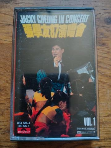 Jacky Cheung In Concert Chinese Cassette beschikbaar voor biedingen