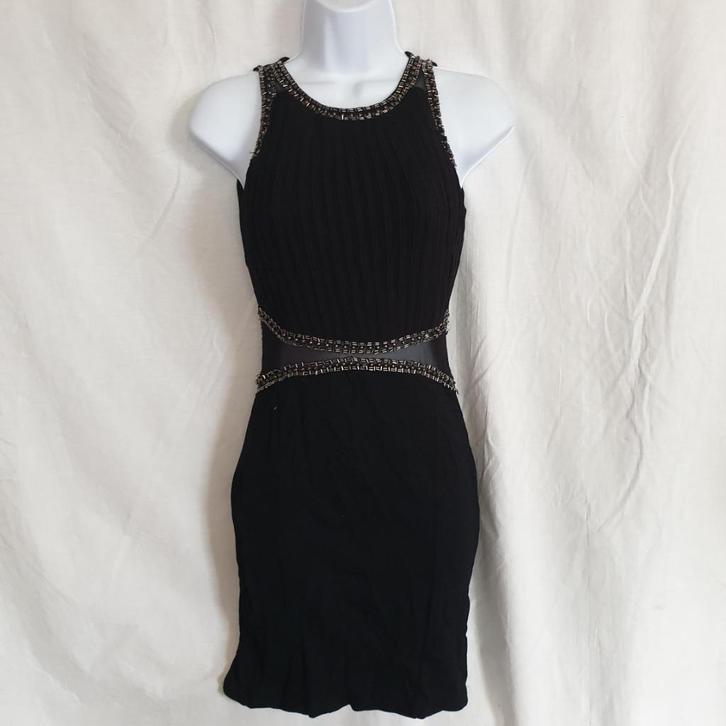 Gave zwarte jurk, Mt S Merk fashion Wave, Kleding | Dames, Carnavalskleding en Feestkleding, Gedragen, Kleding, Carnaval, Maat 36 (S)