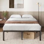 160 x 200 cm metal bedframe, Ophalen, Tweepersoons, Zo goed als nieuw, Bedbodem
