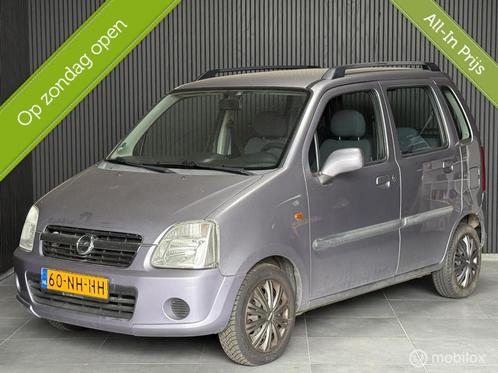 Opel Agila 1.2-16V Cosmo|NAP|NIEUWEAPK|PAKREERSENSOREN|, Auto's, Opel, Bedrijf, Te koop, Agila, Airbags, Alarm, Elektrische buitenspiegels