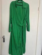 Overslagjurk, Kleding | Dames, Groen, Maat 38/40 (M), Ophalen of Verzenden, Onder de knie