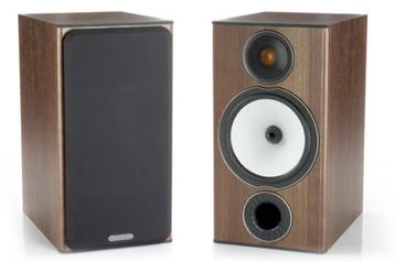 2x Monitor Audio Bronze BX2 speakers | Walnoot | Nieuwstaat beschikbaar voor biedingen