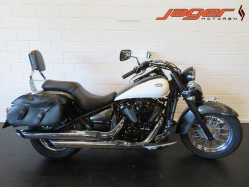 Kawasaki VN 900 CLASSIC ZEER FRAAI! TASSEN (bj 2013), Motoren, Motoren | Kawasaki, Bedrijf, Chopper