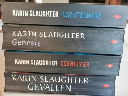 4 literaire thrillers van KARIN SLAUGHTER 15 euro, per stuk, Boeken, Thrillers, Zo goed als nieuw, Nederland, Ophalen of Verzenden