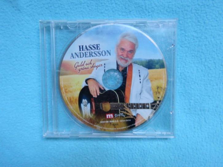 Zweedse CD: Guld och gröna skogar - Hasse Andersson, Cd's en Dvd's, Cd's | Overige Cd's, Zo goed als nieuw, Ophalen of Verzenden