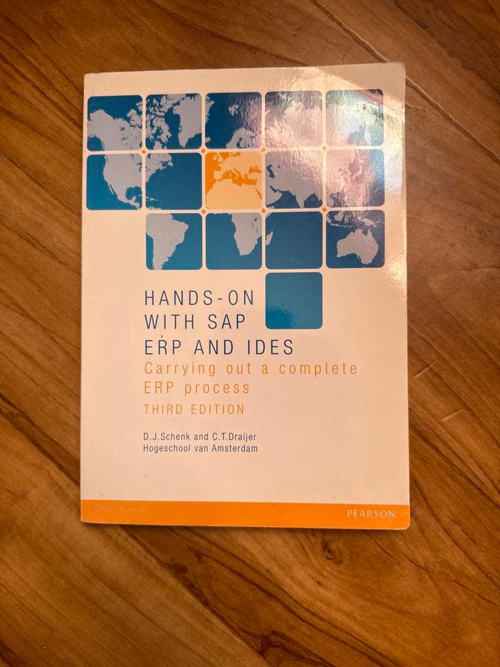 SAP ERP and IDES - Derde Editie, Boeken, Studieboeken en Cursussen, Zo goed als nieuw, HBO, Beta, Ophalen of Verzenden