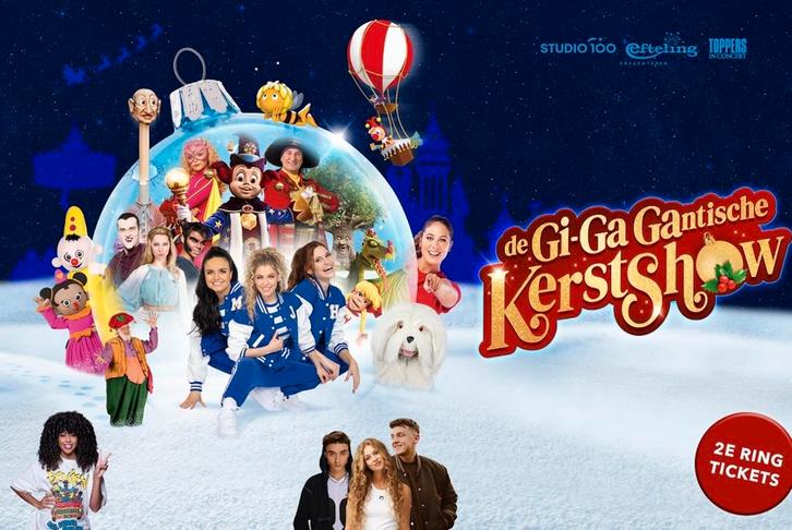 2 tickets voor de gi-ga- Gantische kerstshow, Tickets en Kaartjes, Recreatie | Pretparken en Attractieparken, Twee personen, Ticket of Toegangskaart