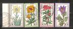 Bloemen BRD 867-870, Postzegels en Munten, Postzegels | Thematische zegels, Ophalen of Verzenden, Dier of Natuur, Gestempeld