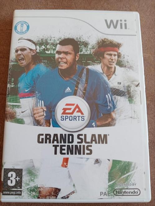 EA Sports GRAND SLAM TENNIS, Spelcomputers en Games, Games | Nintendo Wii, Zo goed als nieuw, Sport, Vanaf 3 jaar, Ophalen of Verzenden