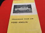 FORD ANGLIA, Auto diversen, Handleidingen en Instructieboekjes, Verzenden