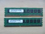 2x Micron 2GB PC3-10600 DDR3-1333MHz ECC Unbuffered CL9, Computers en Software, RAM geheugen, 1333 MHz, Server, DDR3, Ophalen of Verzenden