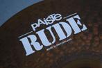 Paiste Rude crash ride bekken 1577gr. 17 inch  <24240061>, Gebruikt, Ophalen of Verzenden, Drums of Percussie