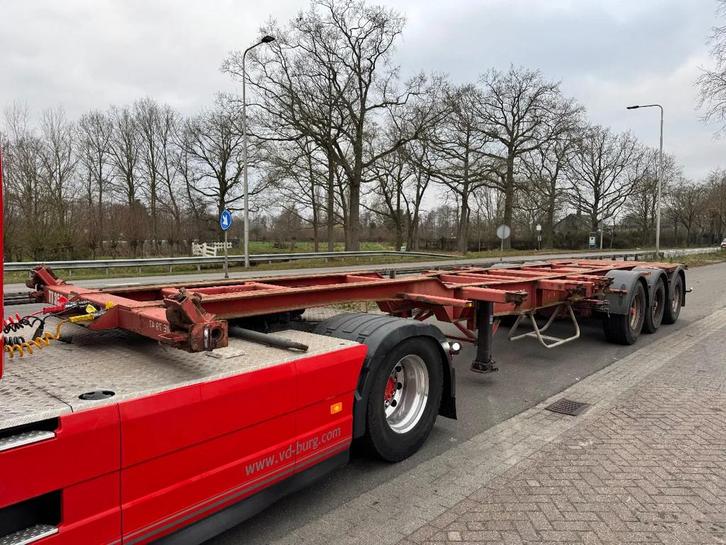 HFR 3 ass cont. chassis (bj 2013), Auto's, Vrachtwagens, Particulier, Te koop, ABS, Aanhangers en Opleggers, Overige brandstoffen