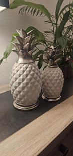 2 ananas figuren, Ophalen, Overige kleuren, Minder dan 50 cm, Glas