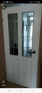 GEZOCHT  glas en lood deur, Ophalen, Binnendeur, 200 tot 215 cm, Glas