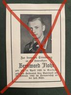 Bidprentje piloot Seenotflottille Holland / Egmond 1944, Ophalen of Verzenden, Nederland, Foto of Poster