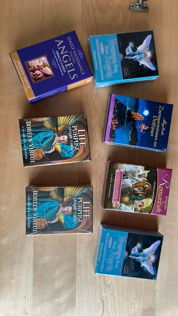 Orakelkaarten van Doreen Virtue (zeldzaam collectie), Boeken, Esoterie en Spiritualiteit, Zo goed als nieuw, Overige typen, Tarot of Kaarten leggen