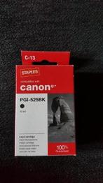 STAPLES Canon PGI-525BK Black inkjet cartridge (19ml), Ophalen of Verzenden, Nieuw, Cartridge, Canon