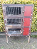 Gratis knaagdier/ konijnenflat., Dieren en Toebehoren, Knaagdieren en Konijnen | Hokken en Kooien, Ophalen, Gebruikt, Konijn, 90 cm of meer