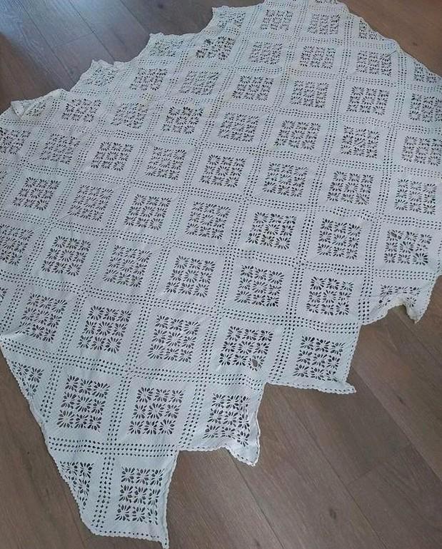 Gehaakte sprei, Hobby en Vrije tijd, Breien en Haken, Gebruikt, Haken, Overige typen, Ophalen of Verzenden