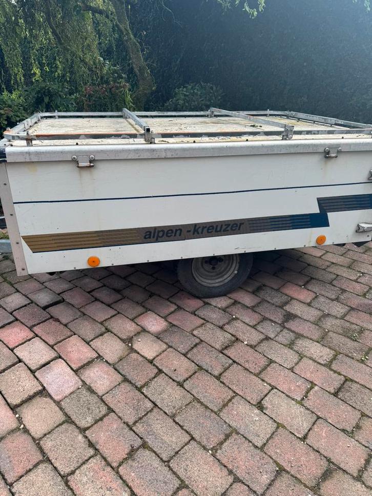 Ex-vouwwagen bagage wagen, Auto diversen, Aanhangers en Bagagewagens, Gebruikt, Ophalen