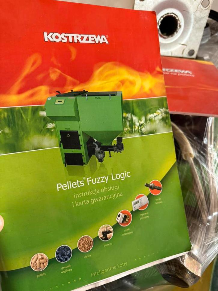 Kostrzewa pelletketel 25 kW – werkend – Fuzzy Logic, Doe-het-zelf en Verbouw, Verwarming en Radiatoren, Gebruikt, Cv-ketel of Combi-ketel