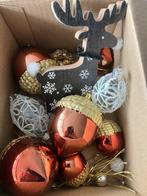 Kersthangers en houten rendier, Diversen, Ophalen, Gebruikt