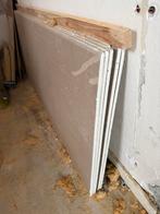 6 stucplaten (200 x 60 cm, 9,5mm), Doe-het-zelf en Verbouw, Platen en Panelen, Ophalen, Zo goed als nieuw