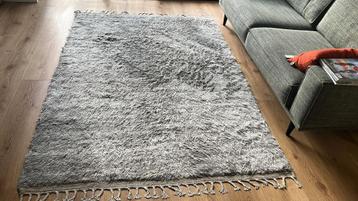 Brinker Afghano Grey 170x230 wollen vloerkleed. Nieuw beschikbaar voor biedingen