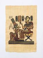Grote Papyrus : ' Farao's Koninklijk Paar ' (65 x 45 cm), Ophalen of Verzenden, Nieuw