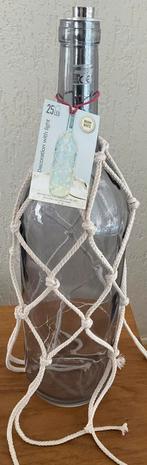 Nieuwe fles lamp met verlichting zeer mooi e.10,-, Huis en Inrichting, Ophalen, Nieuw, Rond, 25 tot 50 cm