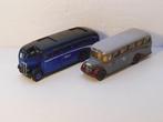 2 x ENGELSE AUTENTHIEKE BUSSEN-Bedford +AEC -1:50, Hobby en Vrije tijd, Modelauto's | 1:50, Ophalen of Verzenden, Zo goed als nieuw