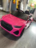 Roze elektrische auto van Audi, Kinderen en Baby's, Speelgoed | Buiten | Accuvoertuigen, Ophalen, Nieuw