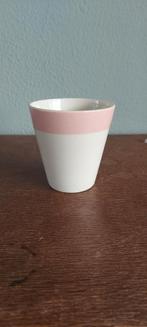 Boch melkbeker met roze rand, Ophalen of Verzenden