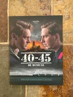 40-45 De Musical - Programmabrochure, Boeken, Ophalen of Verzenden, Zo goed als nieuw, Folder