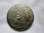 Bronzen herinnering penning Yvonne Vieslet 1908-1918, Verzenden, Brons, Buitenland