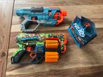 Nerf Elite  2.0 en X Shot Minecraft, Ophalen of Verzenden, Zo goed als nieuw