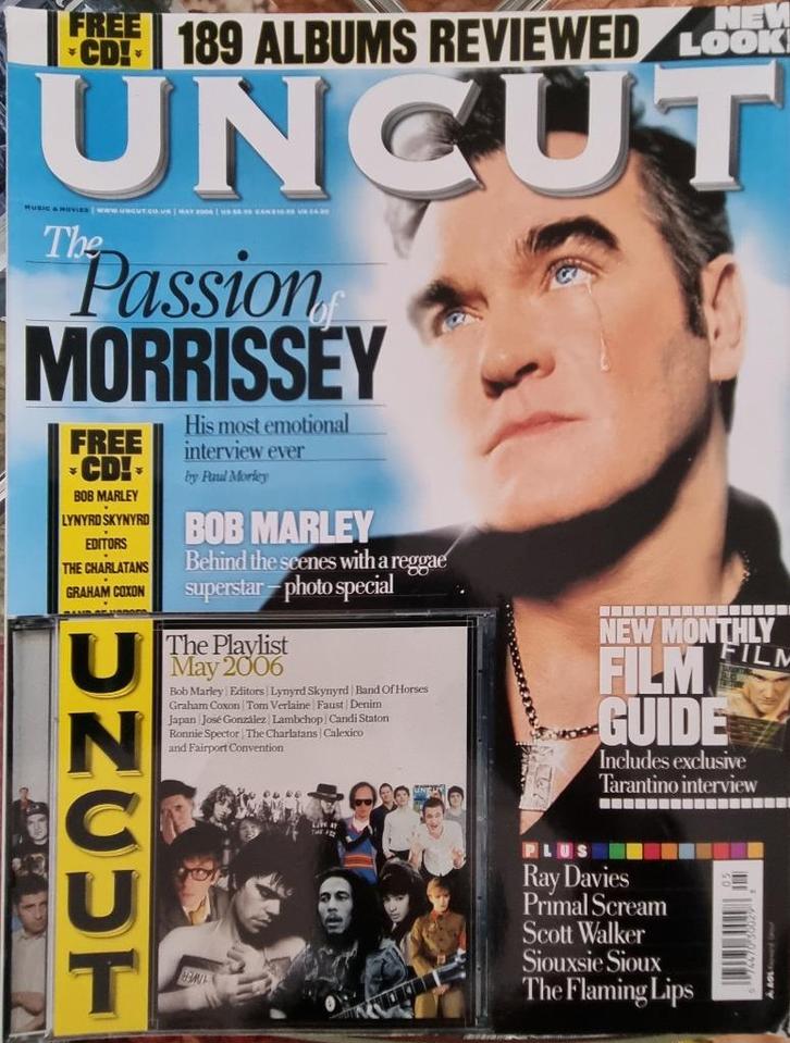 UNCUT 05-2006 108 Morrissey Spector Lynyrd Skynyrd Marley, Boeken, Tijdschriften en Kranten, Zo goed als nieuw, Muziek, Film of Tv