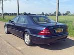 Mercedes-Benz S-klasse S600 Lang NAP Origineel NL Auto, Auto's, Mercedes-Benz, Automaat, Blauw, Bedrijf, Grijs