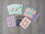 12 stuks nieuwe school schriften met leuke afbeeldingen, Ophalen of Verzenden, Zo goed als nieuw